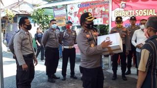 Polres OKU Berikan Bantuan Pemeriksaan Kesehatan dan Pengobatan Gratis